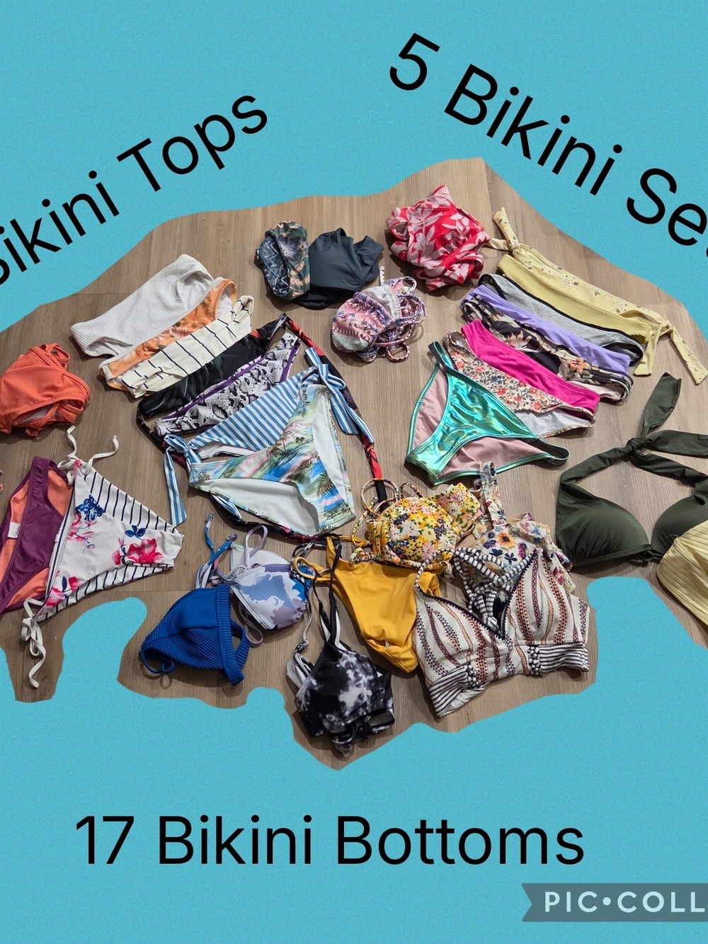 38 Piece S/M Bikini LOT